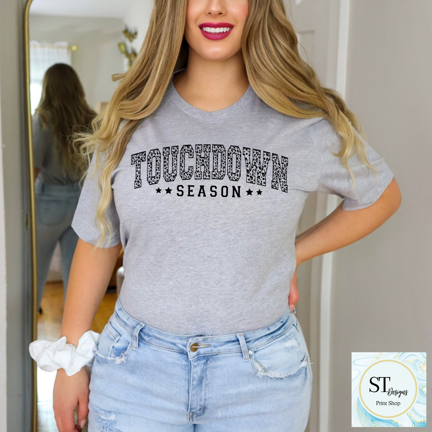 Cheetah Print Touchdown Season