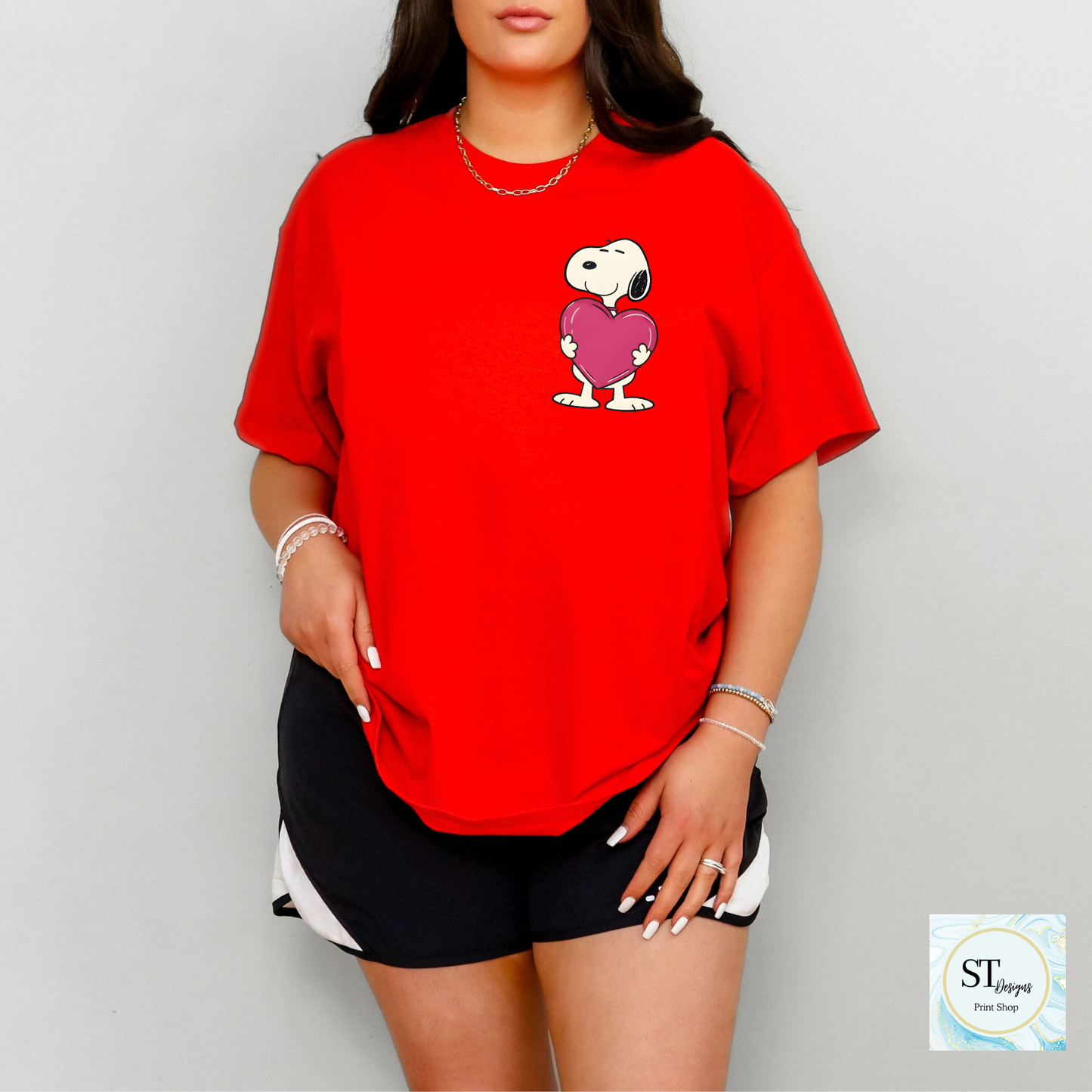 Cute Dog Valentines Stamp