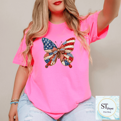Patriotic Butterfly