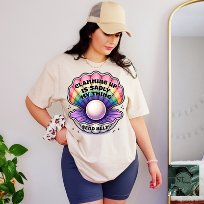 Clamming up is Sadly my Thing