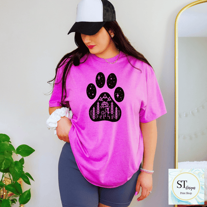 Mountain Dog Paw Print