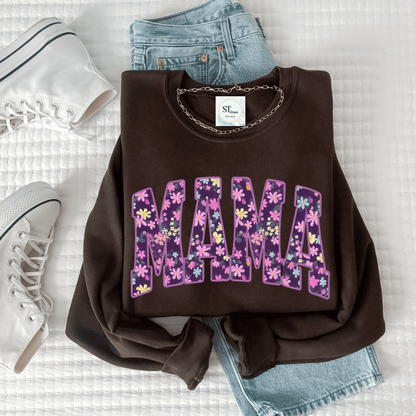 Lavender Floral Mama Design
