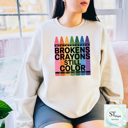 Broken Crayons Still Color