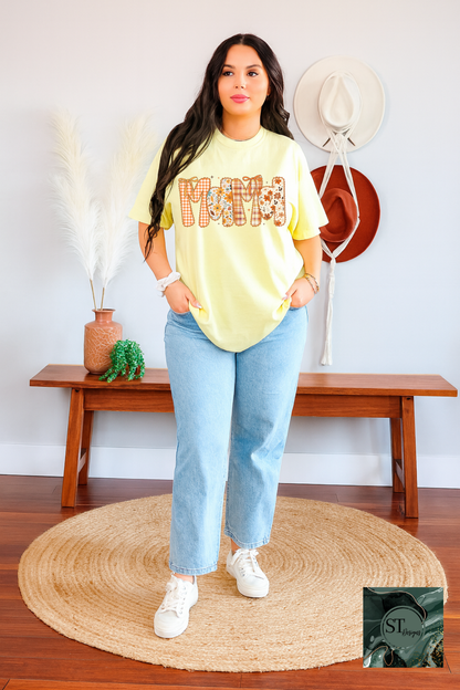 Fall Name Patch Work