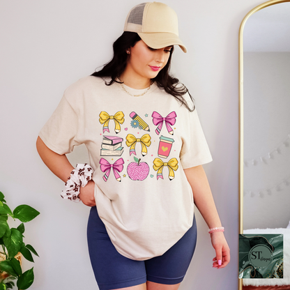 Teacher Bows Collage