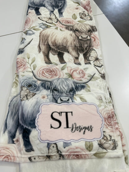 ST Designs Minky Blanket 50x60