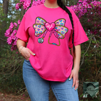 Heart Bow Stethoscope