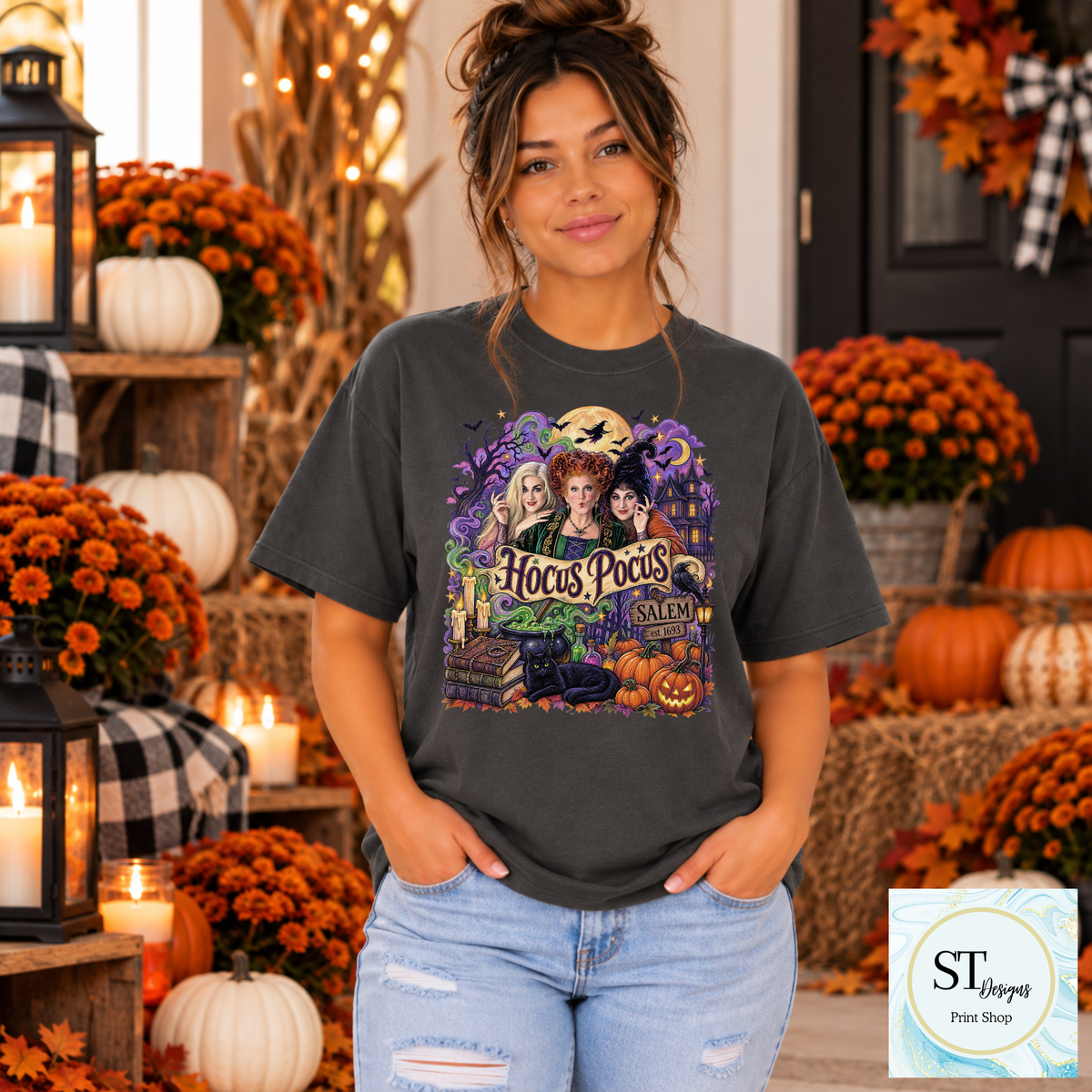 Hocus Pocus Salem Witches Halloween
