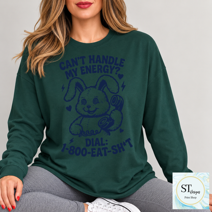 Dial 1-800-Eat-Sh*t Sarcastic Bunny