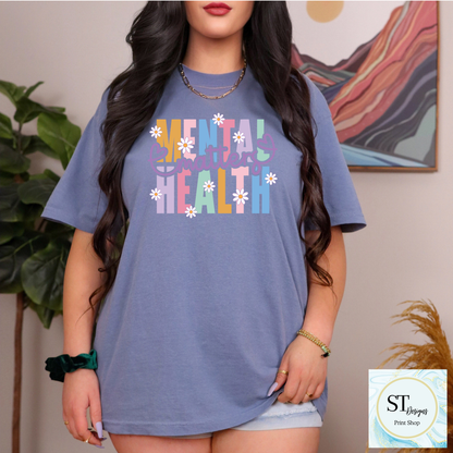 Mental Health Matters Daisy Graphic Tee