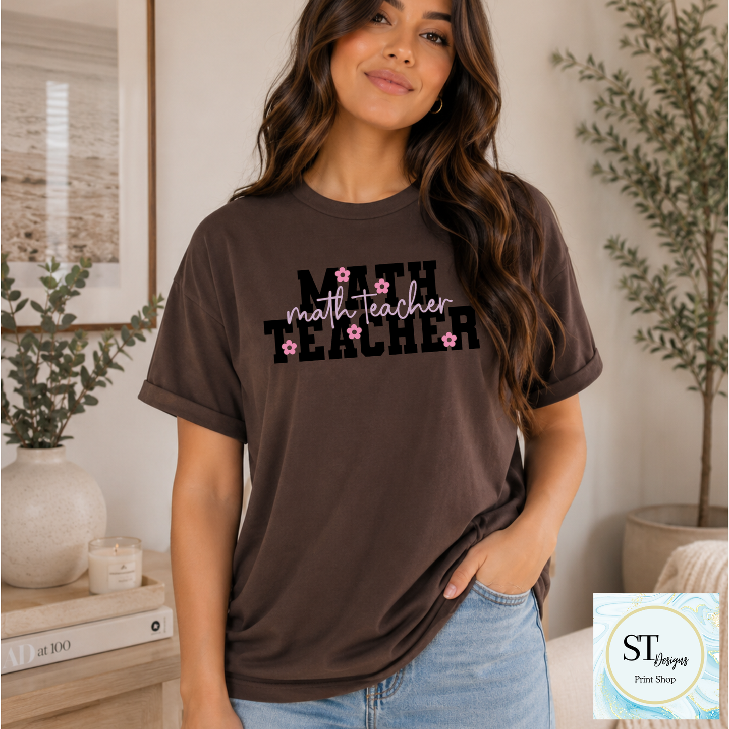 Math Teacher Graphic T-Shirt | Cute Math Teacher Shirt | Back to School Teacher Tee | Math Educator Gift | Unisex S-5XL