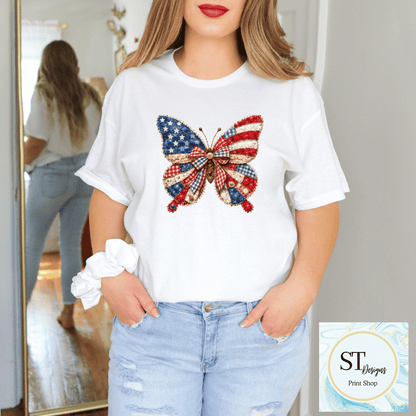 Patriotic Butterfly