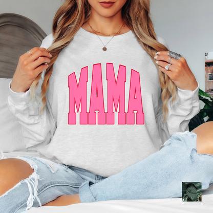 MAMA Varsity Long Sleeve