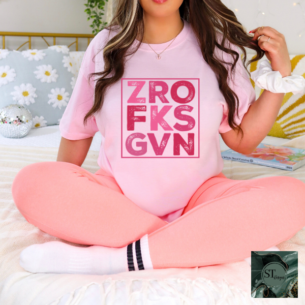 Zero fks given T-Shirt