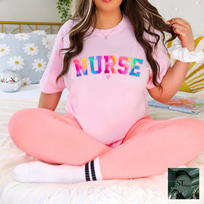 Nurse Varsity Tie-dye