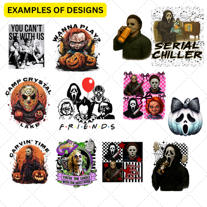 Halloween Characters Crewneck/Hoodie Bundle