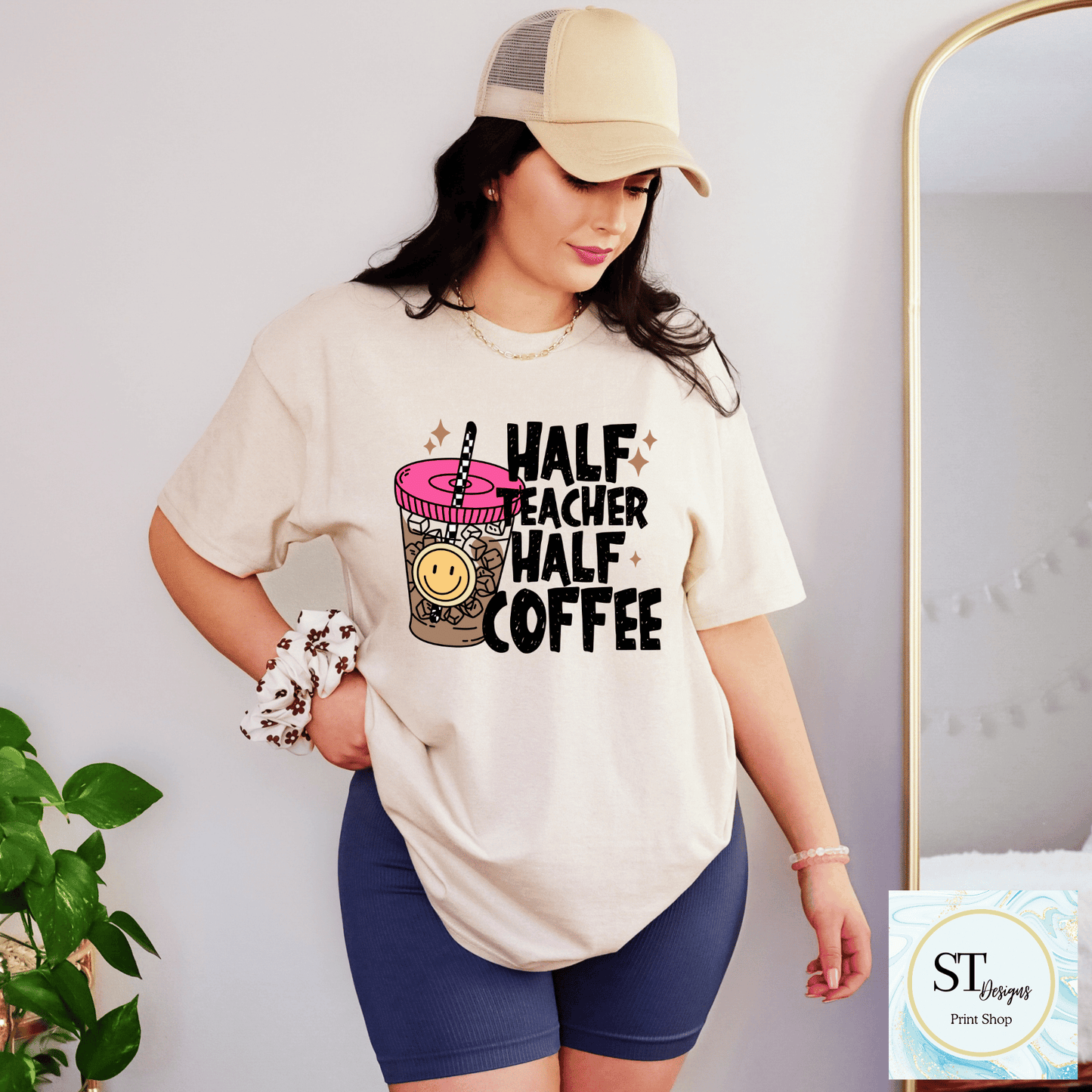 Half Teacher Half Coffee