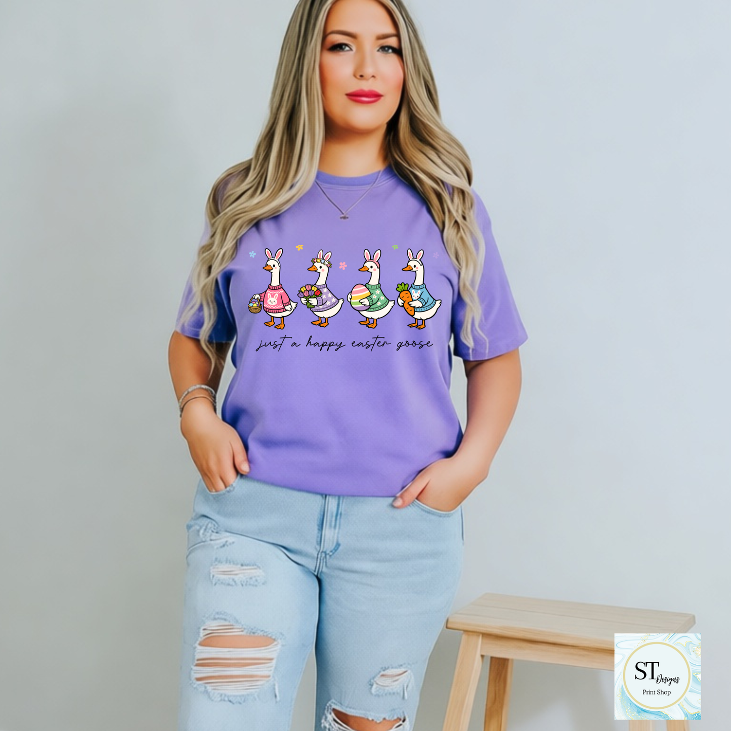 Just a Happy Easter Goose