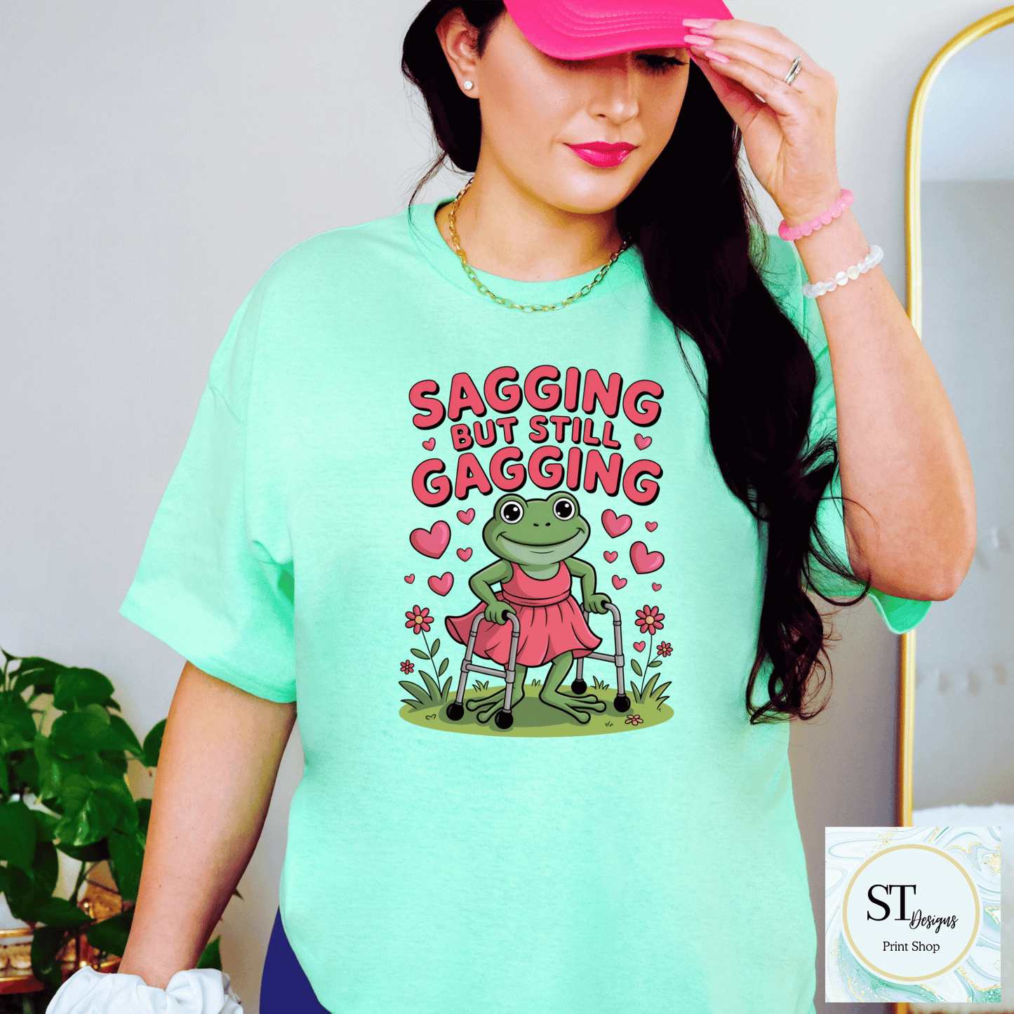 Sagging But Still Gagging Graphic Design
