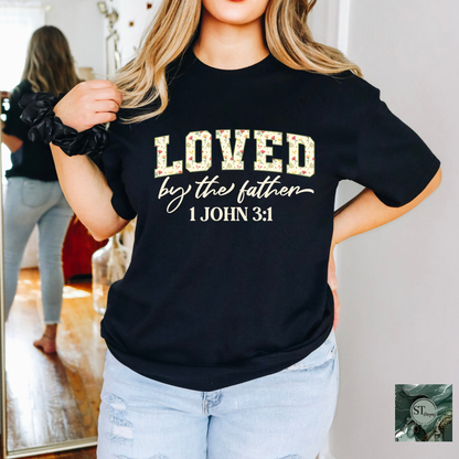 Floral Bible Verse Quotes Colorful T-shirt and Long sleeve options unisex fit