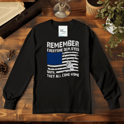 Remember Everyone Deployed Flag Style