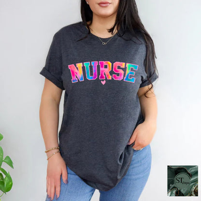 Nurse Varsity Tie-dye