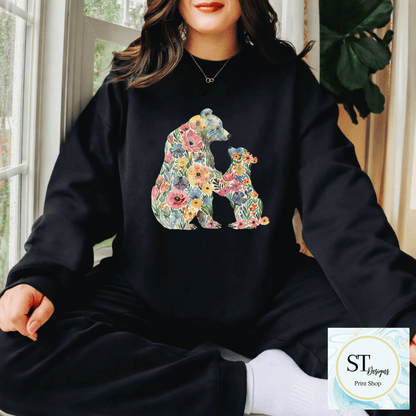 Floral Mama Bear
