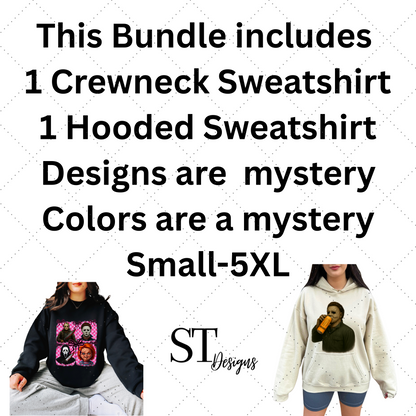 Halloween Characters Crewneck/Hoodie Bundle