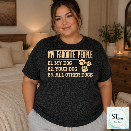 My Favorite People Are Dogs