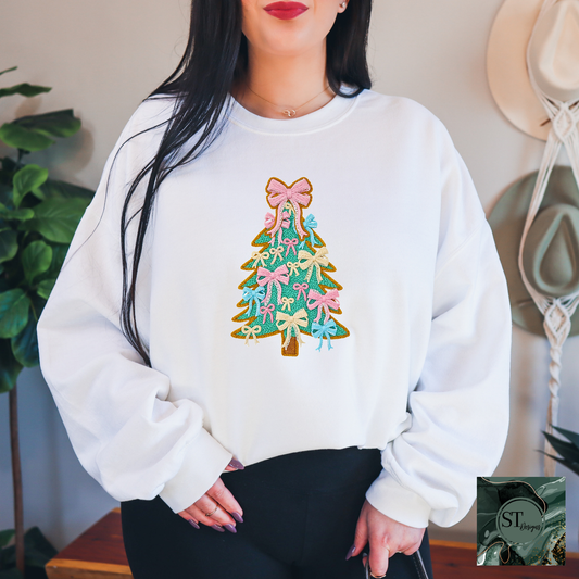 Christmas Tree Faux Yarn