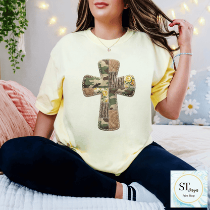 Western Stitched Cross