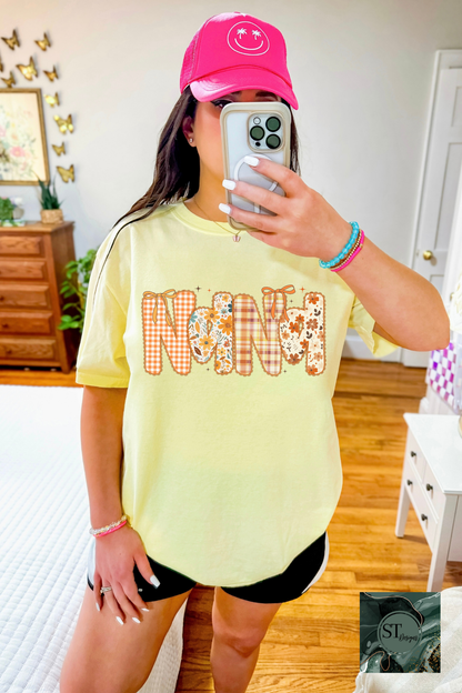 Fall Name Patch Work