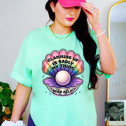 Clamming up is Sadly my Thing