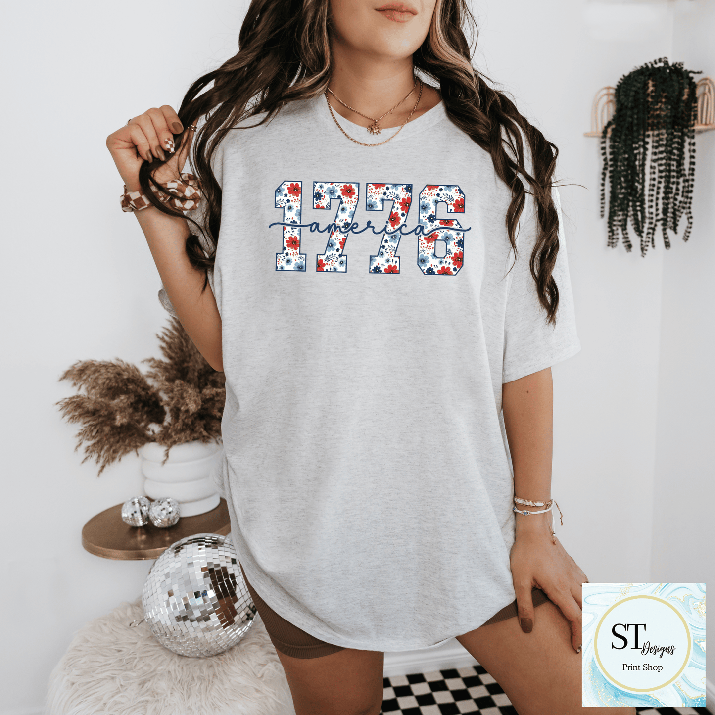 1776 Floral Varsity