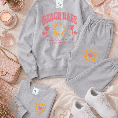Beach Babe Sweatshirt or Joggers