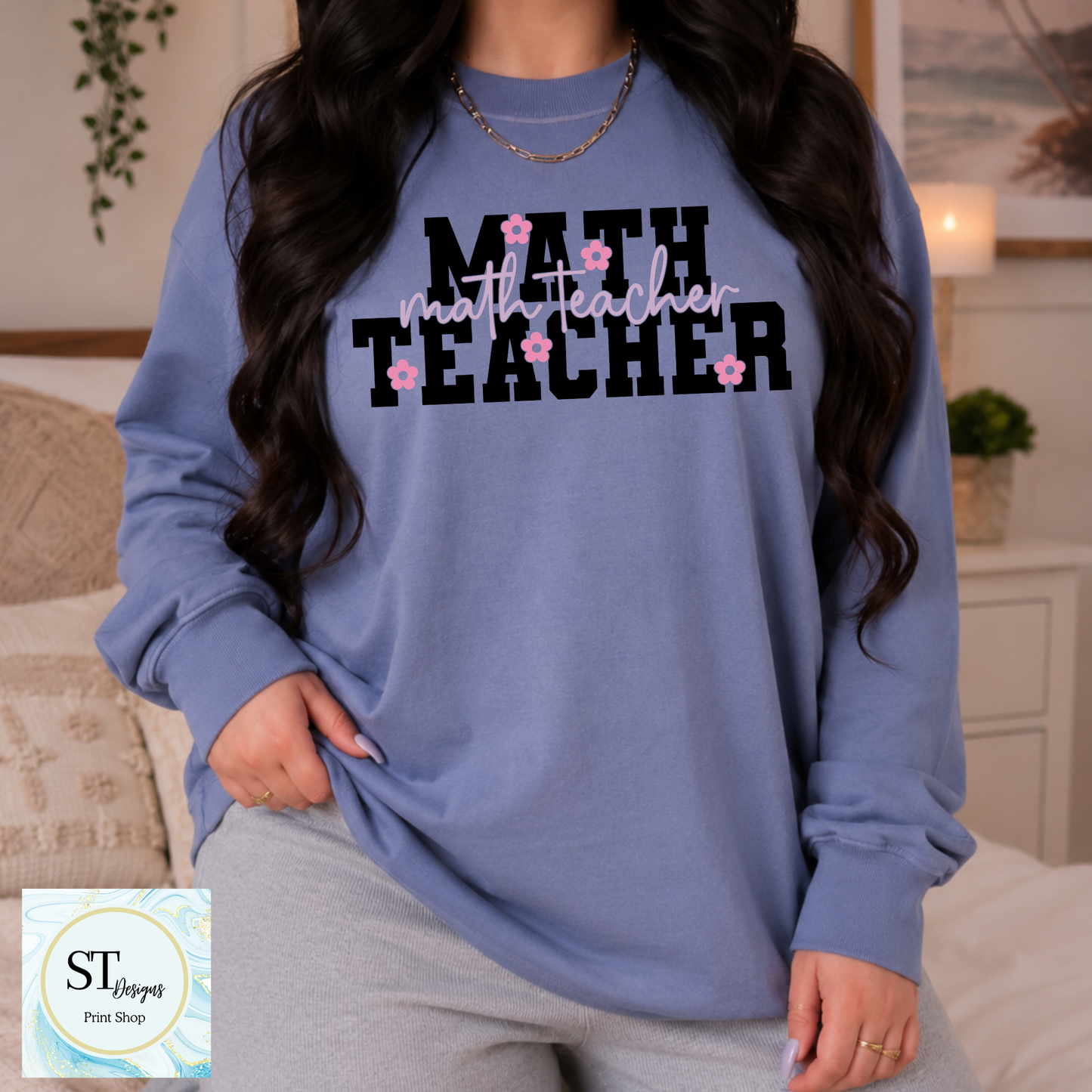 Math Teacher Graphic T-Shirt | Cute Math Teacher Shirt | Back to School Teacher Tee | Math Educator Gift | Unisex S-5XL