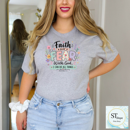 Faith Over Fear With God