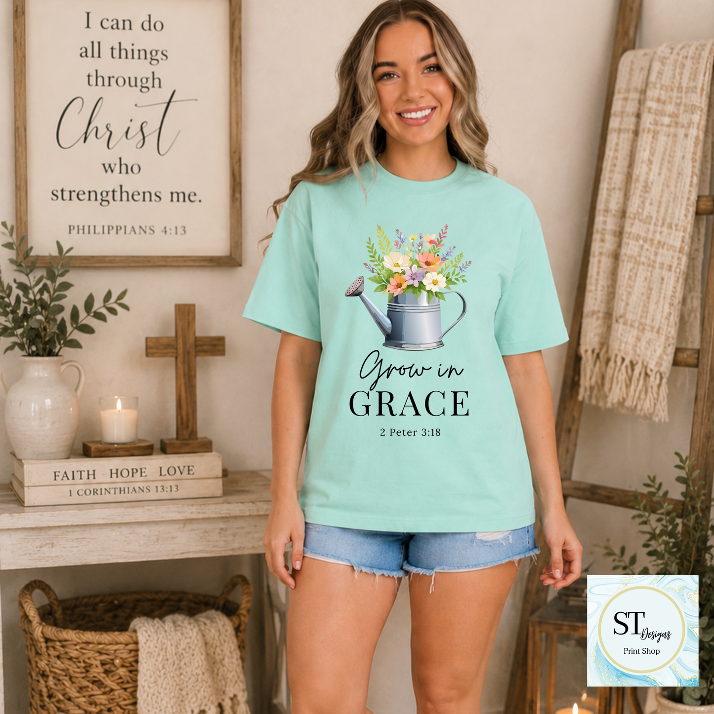 Grace Filled Scoops Collab T-Shirt