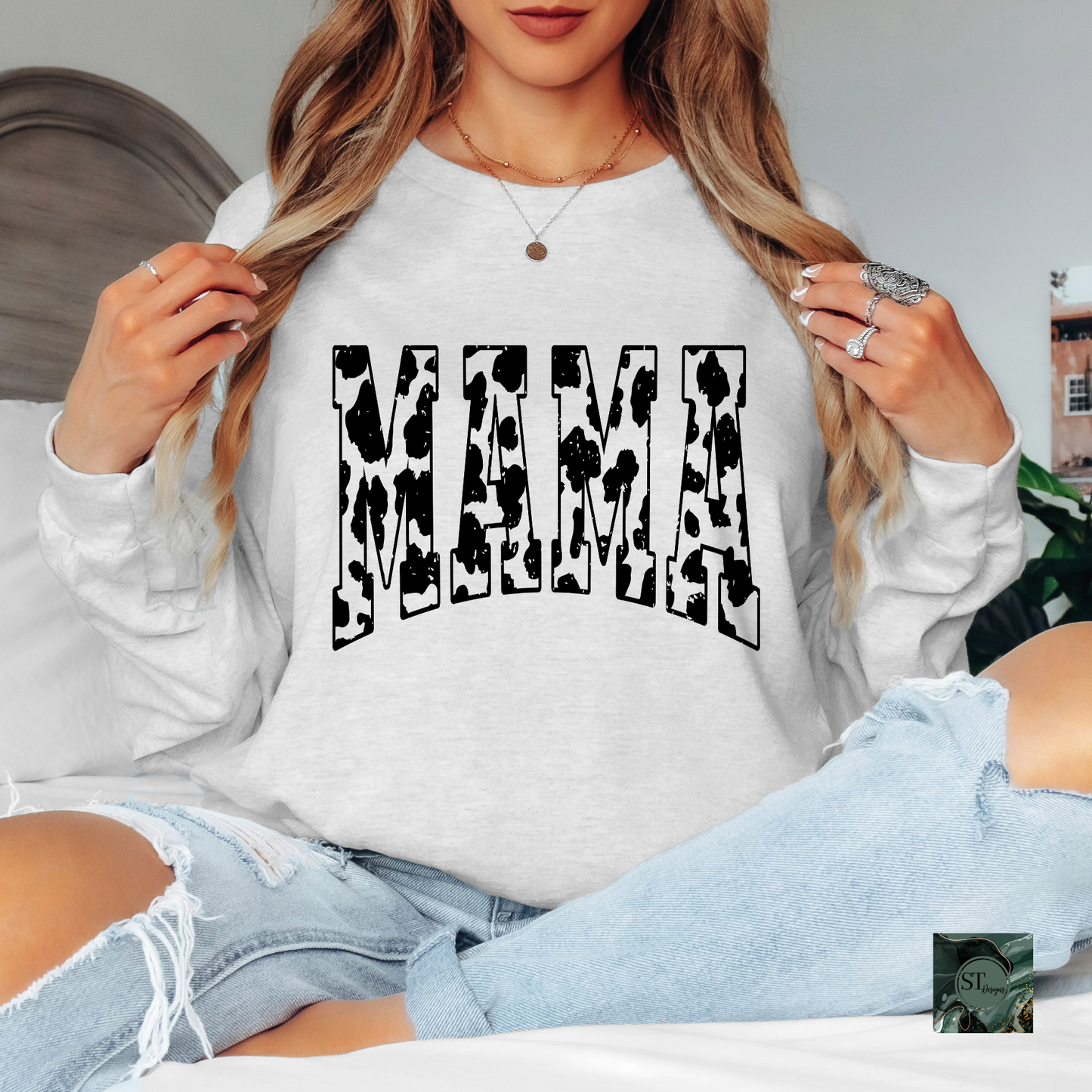 MAMA Varsity Long Sleeve