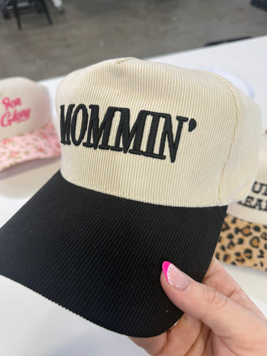 Mommin' Canvas Corduroy Hat