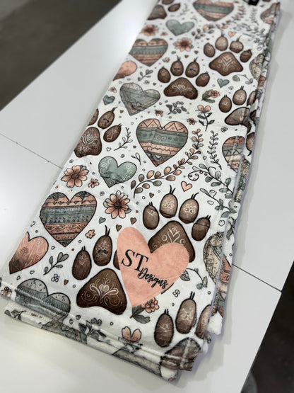 ST Designs Minky Blanket 50x60