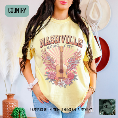 Mystery T-Shirt Unisex Sizing Small- 5XL