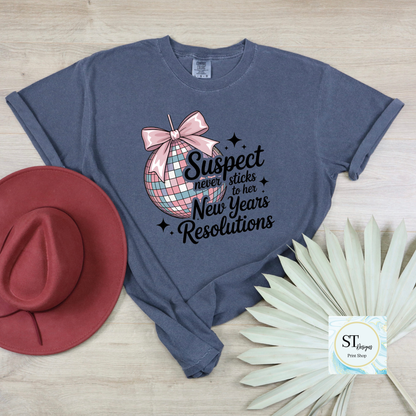 Suspect Never Sticks To their New Year Resolution