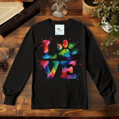 Love TieDye Paw