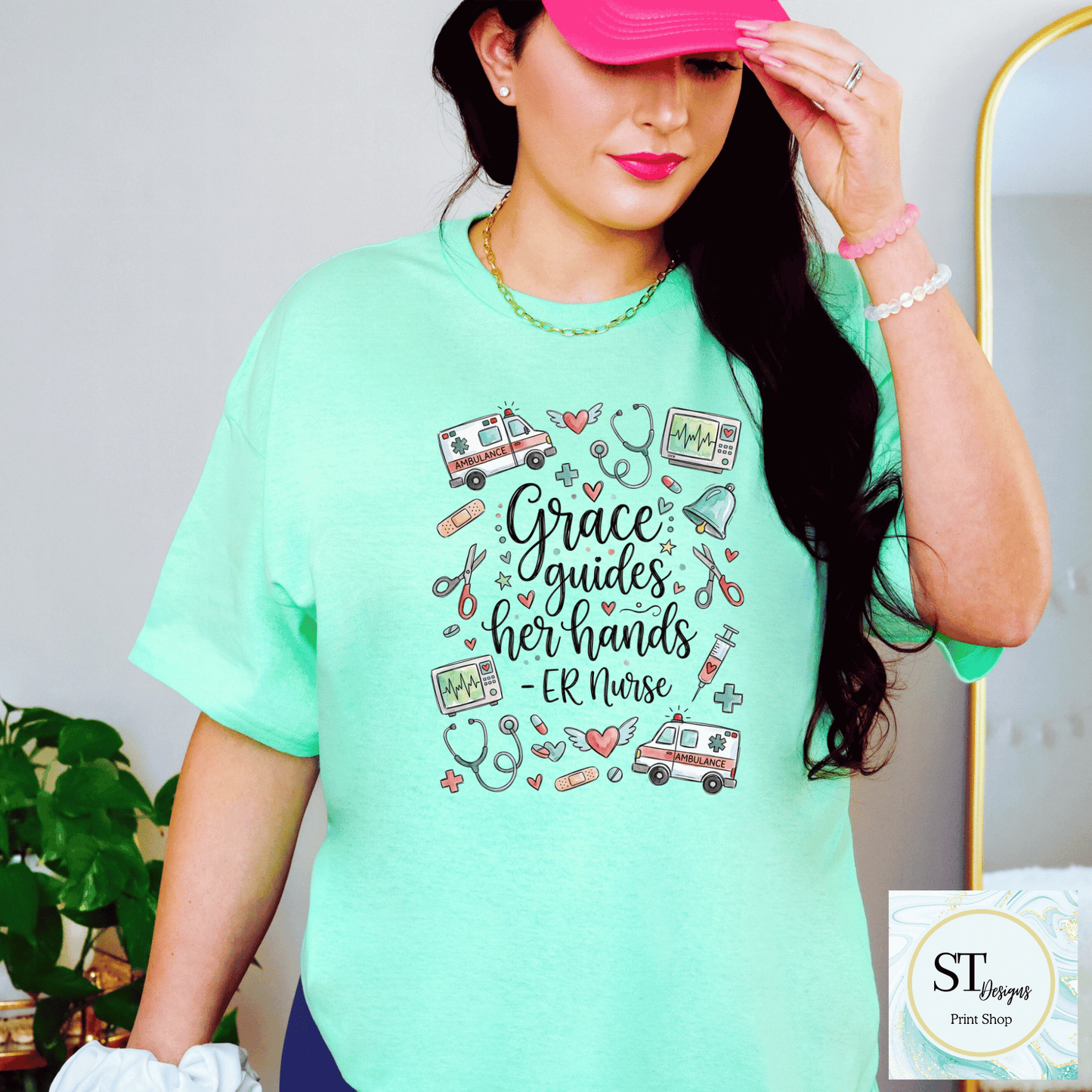 Grace Guides Her Hands