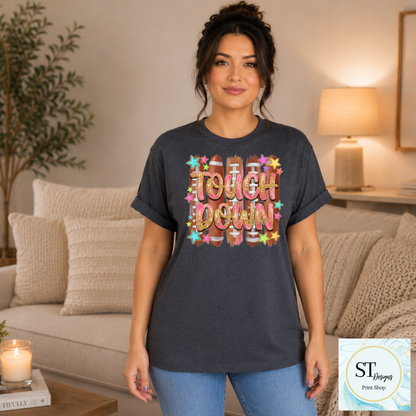 Sparkle Preppy Touchdown Football