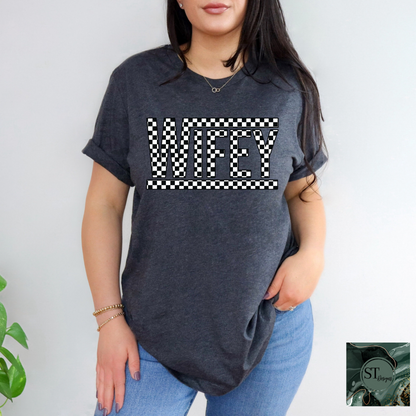 Wifey Checkered