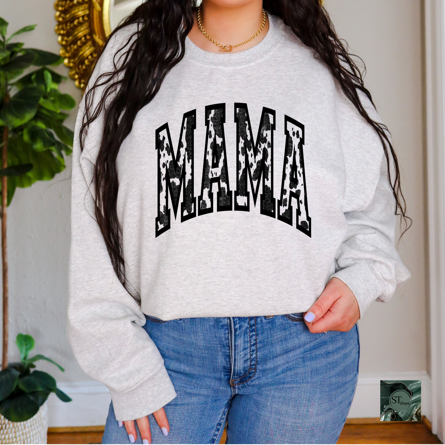 MAMA Varsity Crewneck