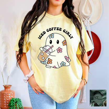 Ice Coffee Ghost Girly