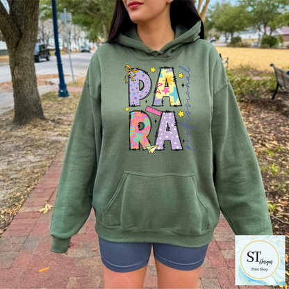 Para Educator Graphic T-Shirt | Cute Para Professional Shirt | Back to School Para Teacher Tee | Unisex S-5XL